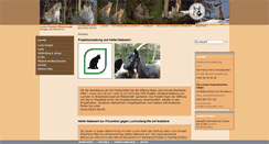 Desktop Screenshot of luchs-projekt.org